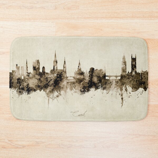 Item preview, Cork Ireland Skyline designed and sold by ArtPrints.