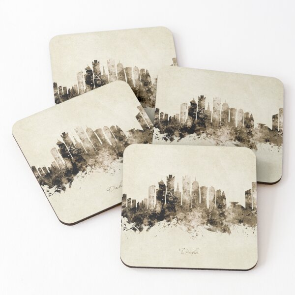 Item preview, Doha Qatar Skyline designed and sold by ArtPrints.