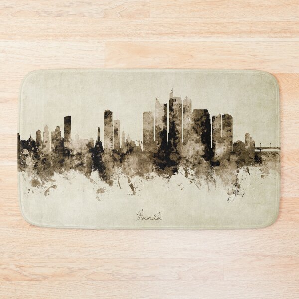 Item preview, Manila Philippines Skyline designed and sold by ArtPrints.