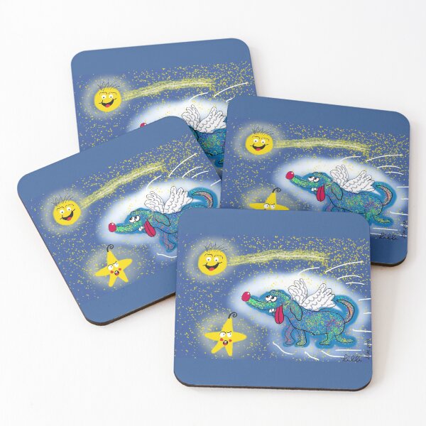 Item preview, Lilli Hammer Space fox with starry designed and sold by Bundesverband  Kinderhospiz e.V..