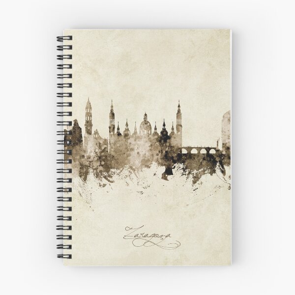 Item preview, Zaragoza Spain Skyline designed and sold by ArtPrints.