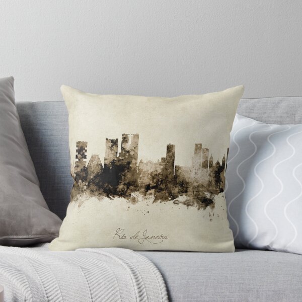 Item preview, Rio de Janeiro Brazil Skyline designed and sold by ArtPrints.