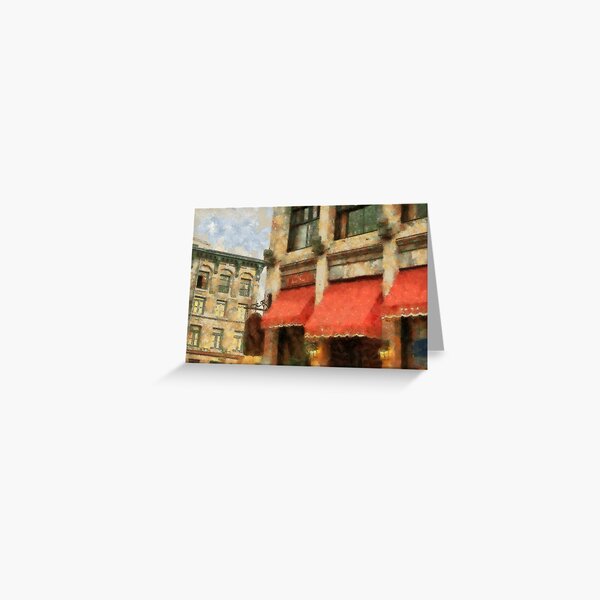 Queux Greeting Card