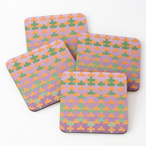Item preview, Tetris colorful blocks abstract graphics designed and sold by arthouze.