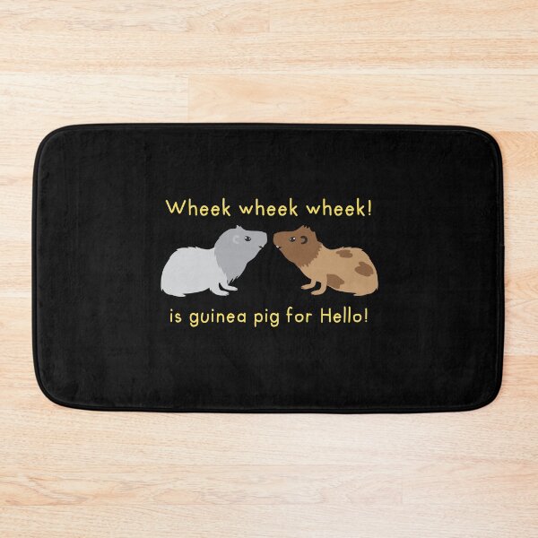 Item preview, Wheek wheek is guinea pig for Hello! designed and sold by jazzydevil.