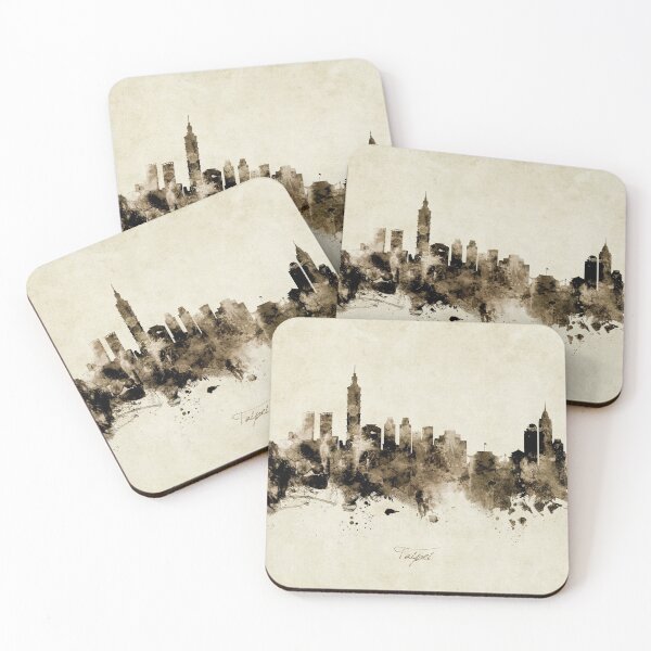 Item preview, Taipei Taiwan Skyline designed and sold by ArtPrints.