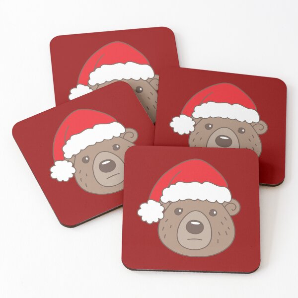 Item preview, Sad Santa Christmas bear designed and sold by jazzydevil.