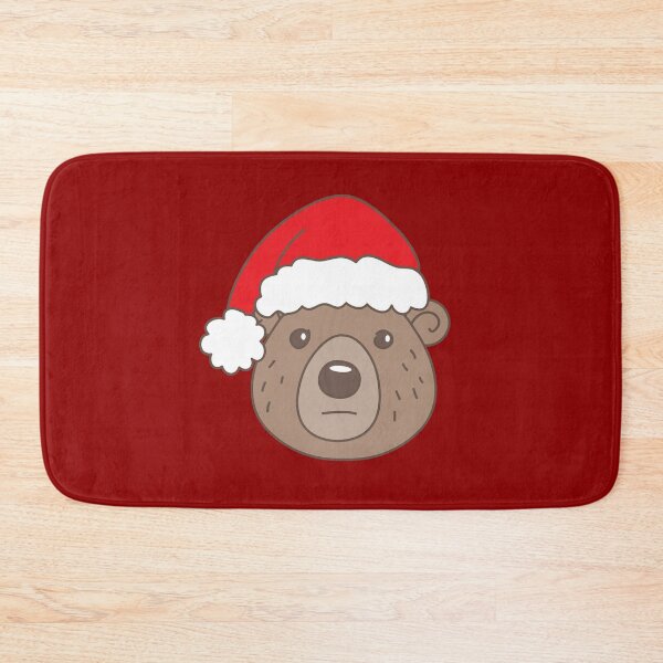 Item preview, Sad Santa Christmas bear designed and sold by jazzydevil.