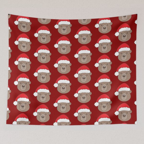 Item preview, Sad Santa Christmas bear designed and sold by jazzydevil.