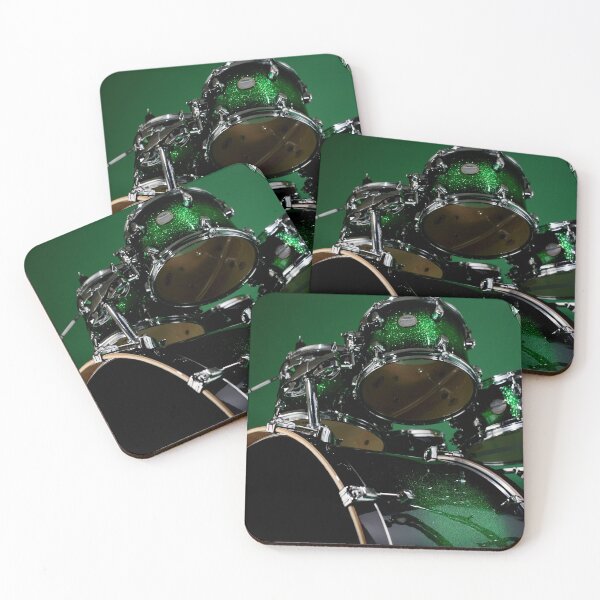 Item preview, Green Drum Kit  designed and sold by whitestarbulbco.