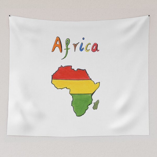 Item preview, African Continent Art designed and sold by HighArtDesigns.