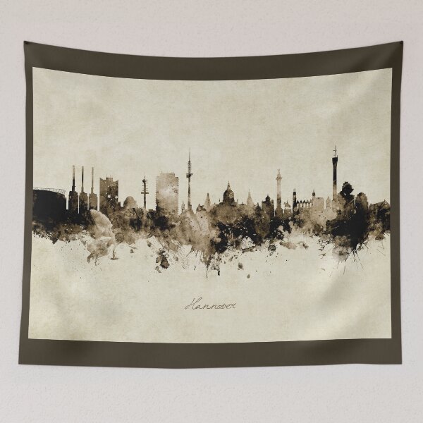 Item preview, Hannover Germany Skyline designed and sold by ArtPrints.