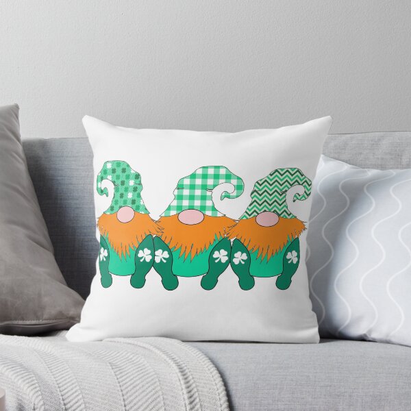 Item preview, 3 Cute Irish Gnomes Leprechauns St. Patrick's Day designed and sold by funnytshirtemp.