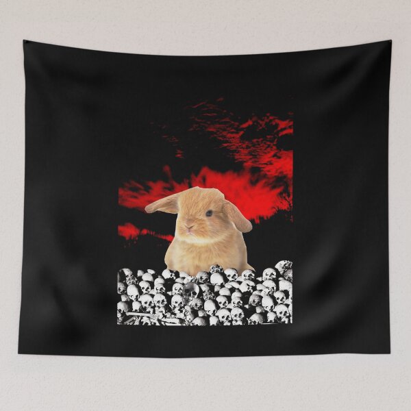 Item preview, Bunny Of The Apocalypse designed and sold by artpirate.