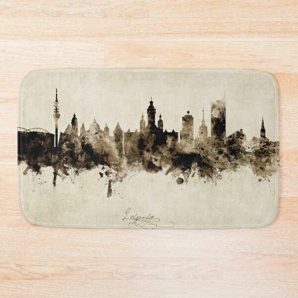 Item preview, Leipzig Germany Skyline designed and sold by ArtPrints.