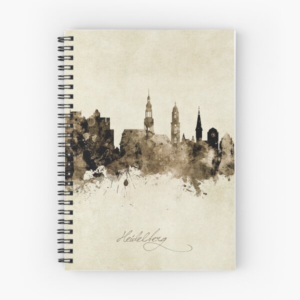 Item preview, Heidelberg Germany Skyline designed and sold by ArtPrints.