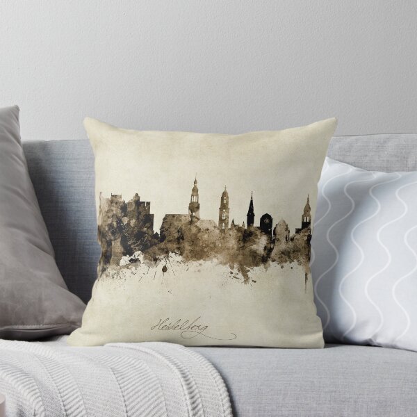 Item preview, Heidelberg Germany Skyline designed and sold by ArtPrints.
