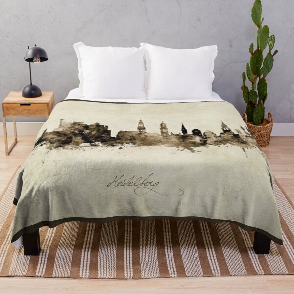 Item preview, Heidelberg Germany Skyline designed and sold by ArtPrints.