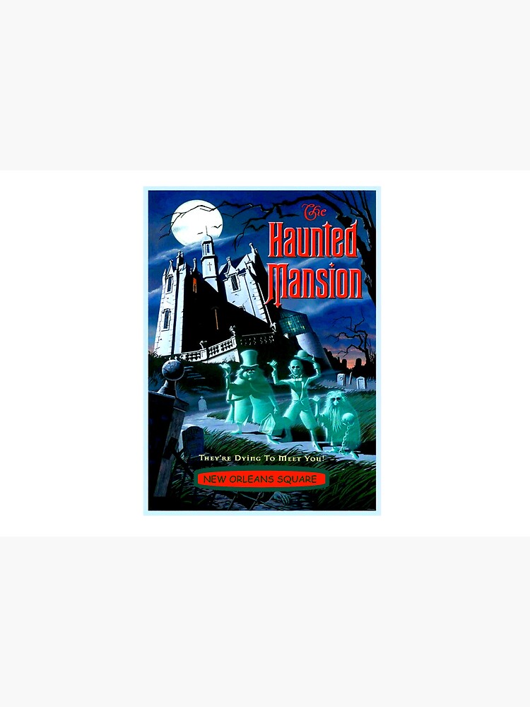 HAUNTED MANSION : Vintage Ghosts Advertising Print by posterbobs