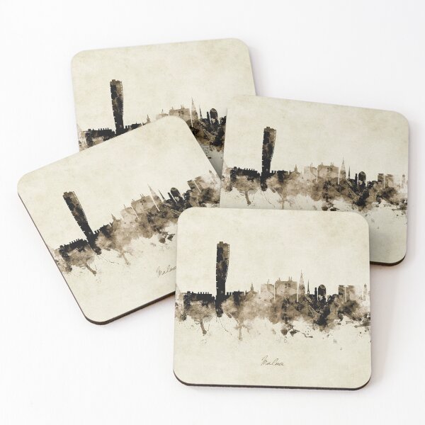 Item preview, Malmo Sweden Skyline designed and sold by ArtPrints.