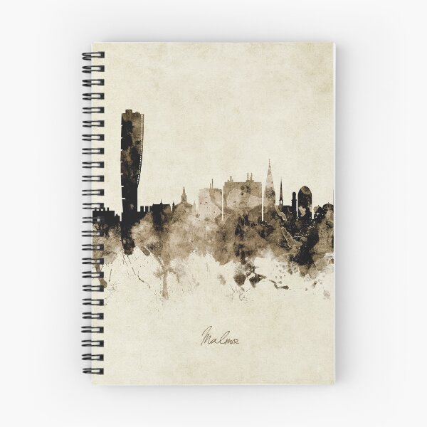 Item preview, Malmo Sweden Skyline designed and sold by ArtPrints.