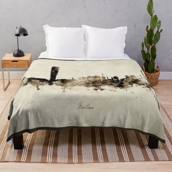 Item preview, Malmo Sweden Skyline designed and sold by ArtPrints.