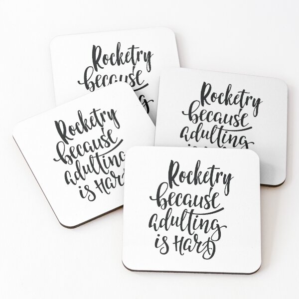 Item preview, Rocketry Because Adulting Is Hard designed and sold by ProjectX23.