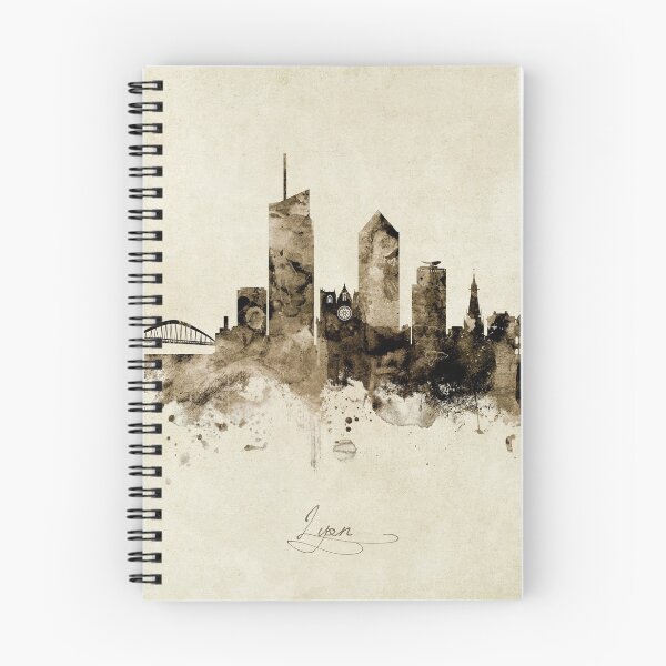 Item preview, Lyon France Skyline designed and sold by ArtPrints.