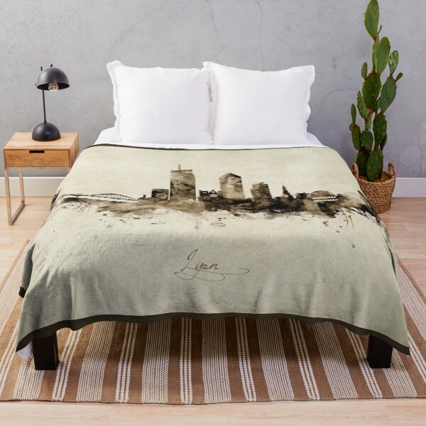 Item preview, Lyon France Skyline designed and sold by ArtPrints.
