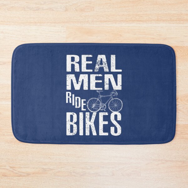 Item preview, Real Men Ride Bikes designed and sold by overstyle.