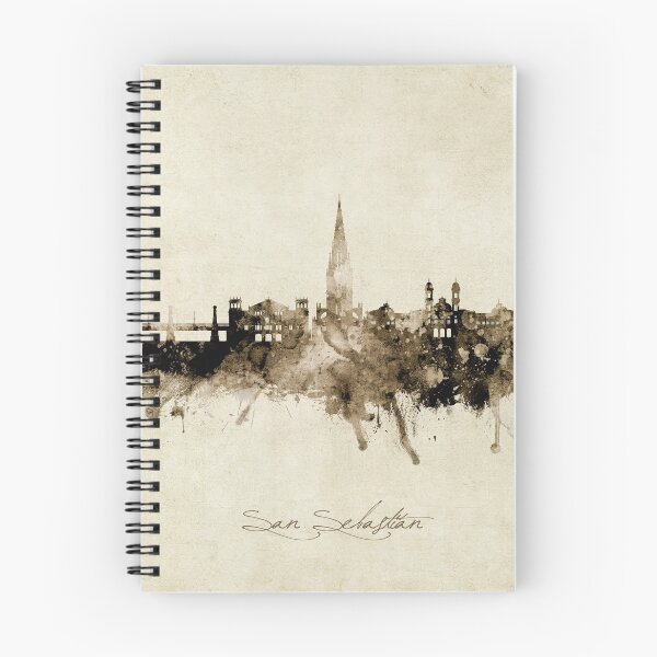 Item preview, San Sebastian Spain Skyline designed and sold by ArtPrints.