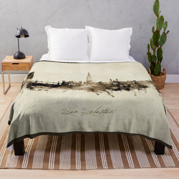 Item preview, San Sebastian Spain Skyline designed and sold by ArtPrints.