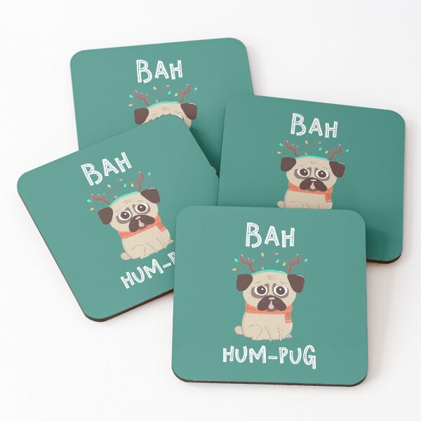 Item preview, Bah Hum Pug designed and sold by Artsthetic Collection.