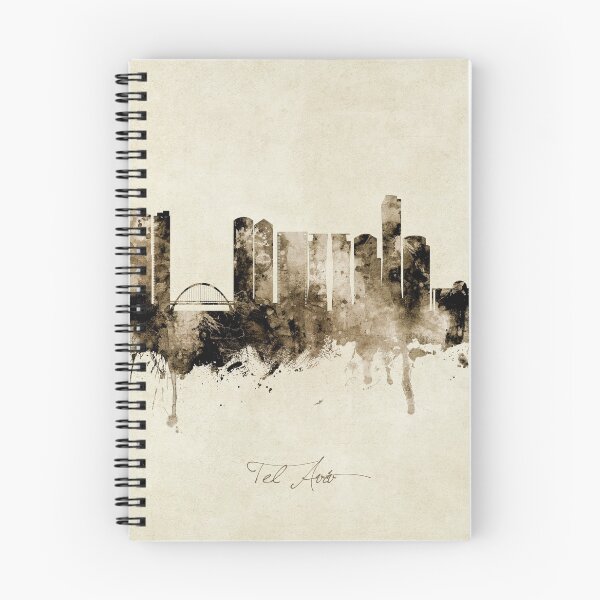 Item preview, Tel Aviv Israel Skyline designed and sold by ArtPrints.