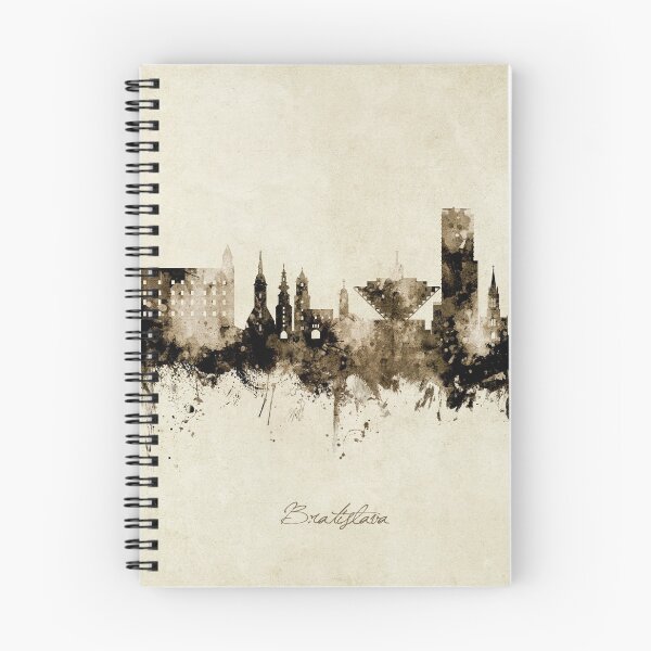 Item preview, Bratislava Slovakia Skyline designed and sold by ArtPrints.
