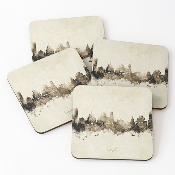 Item preview, Sofia Bulgaria Skyline designed and sold by ArtPrints.