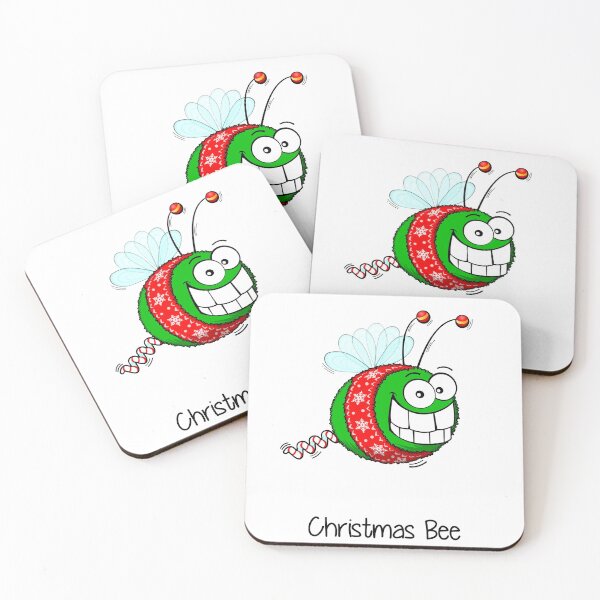 Item preview, Christmas Bee Cartoon designed and sold by Eoin McKeown.