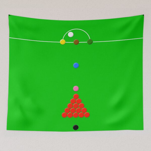 Item preview, Snooker Table Graphic Print designed and sold by ArtformDesigns.