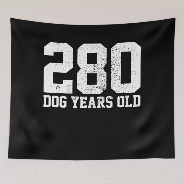 Item preview, 40th Birthday Dog Years designed and sold by 4tomic.
