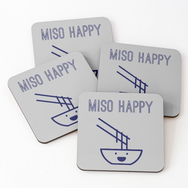 Item preview, Miso Happy - Humor designed and sold by madtoyman.