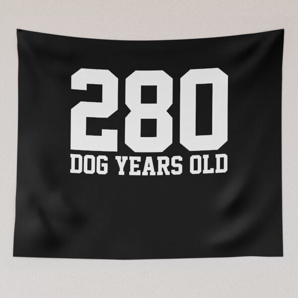 Item preview, 40th Birthday Dog Years designed and sold by 4tomic.