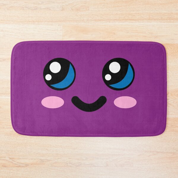 Item preview, Kawaii face 3, purple designed and sold by EvieWoj.