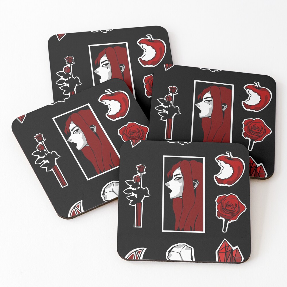 Item preview, Coasters (Set of 4) designed and sold by goff-draws.