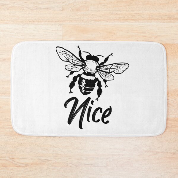 Aperçu de l'œuvre Bee nice typography text art quote by Word Fandom - wordfandom créée et vendue par Kerry Pritchard.