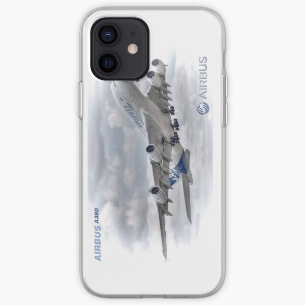 Airbus A380 Take-Off - Couettes, étuis, oreillers, etc. Coque souple iPhone