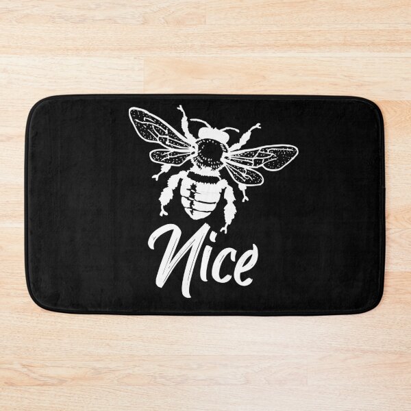 Aperçu de l'œuvre Bee nice typography text art quote by Word Fandom - wordfandom créée et vendue par Kerry Pritchard.
