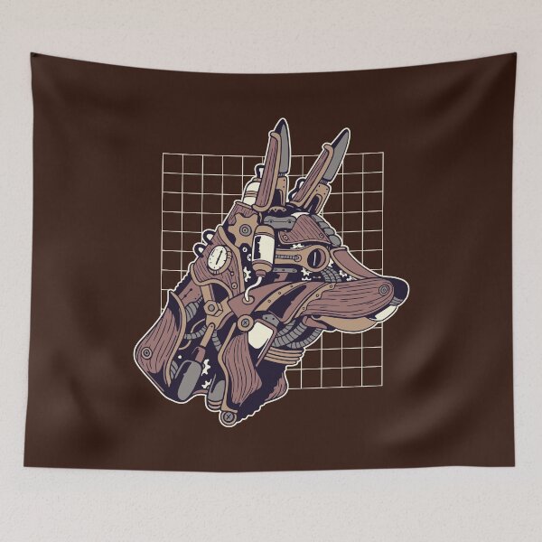 Item preview, Steampunk dog wolf designed and sold by DerSenat.