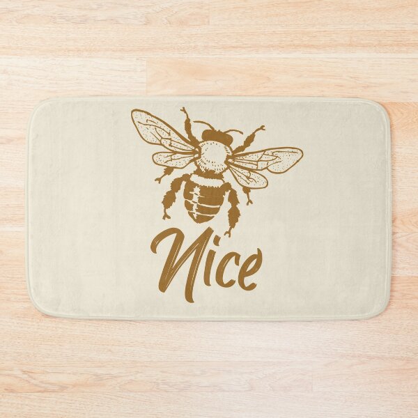 Aperçu de l'œuvre Bee nice typography text art quote by Word Fandom - wordfandom créée et vendue par Kerry Pritchard.
