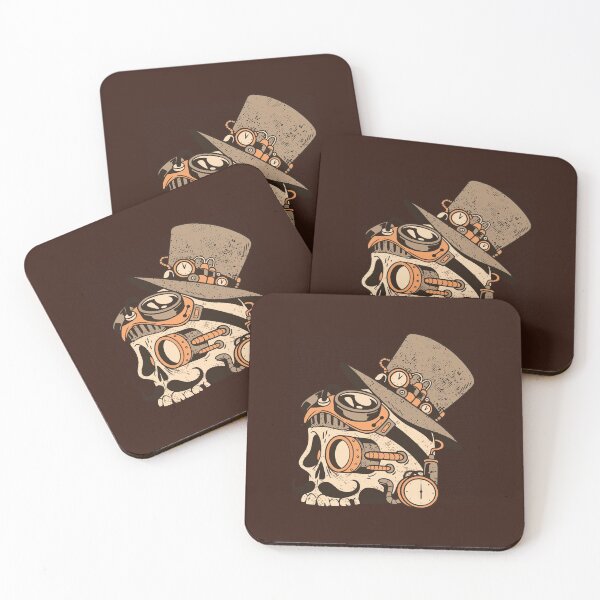 Item preview, Steampunk skull designed and sold by DerSenat.