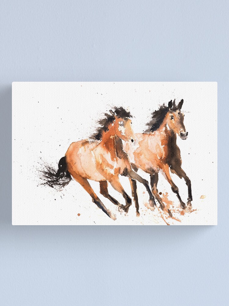 small horse painting